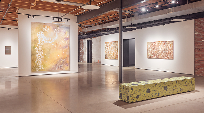 Installation view, Nothing Without Nature, Cookie Factory Denver, 2025.